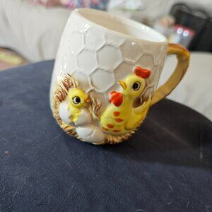 Sears and Robuck's chicken mug vintage 1976